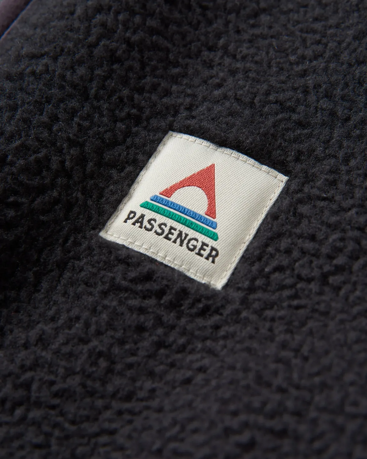 Fleece|Fleece|Passenger Tripper 2.0 Full Zip Recycled Sherpa Fleece - Black