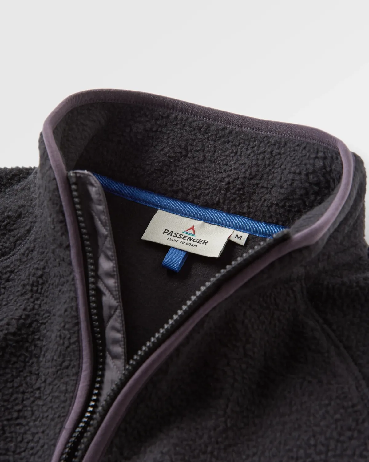 Fleece|Fleece|Passenger Tripper 2.0 Full Zip Recycled Sherpa Fleece - Black