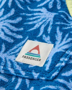 Surf Accessories|Surf Accessories|Passenger Tulum Recycled Towel Poncho - Seaweed Blue Steel SeaweedBlueSteel
