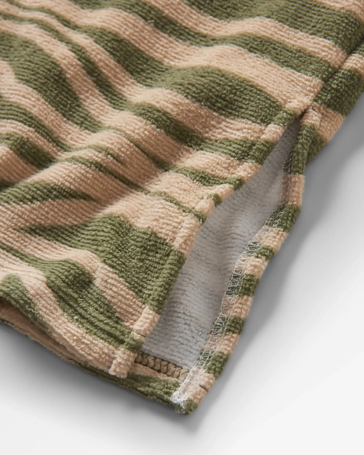 Surf Accessories|Surf Accessories|Passenger Tulum Recycled Towel Poncho - Strata Khaki Green StrataKhakiGreen