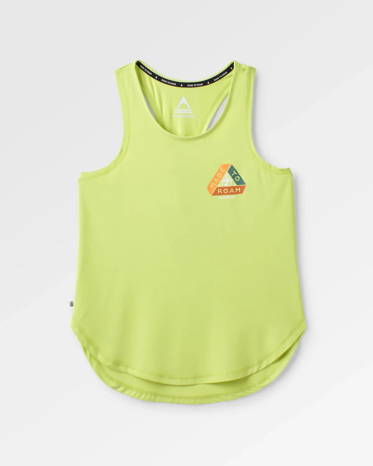 Tops & T-Shirts|Tank Tops|Passenger Twist Recycled Active Tank Top - Lime Juice LimeJuice