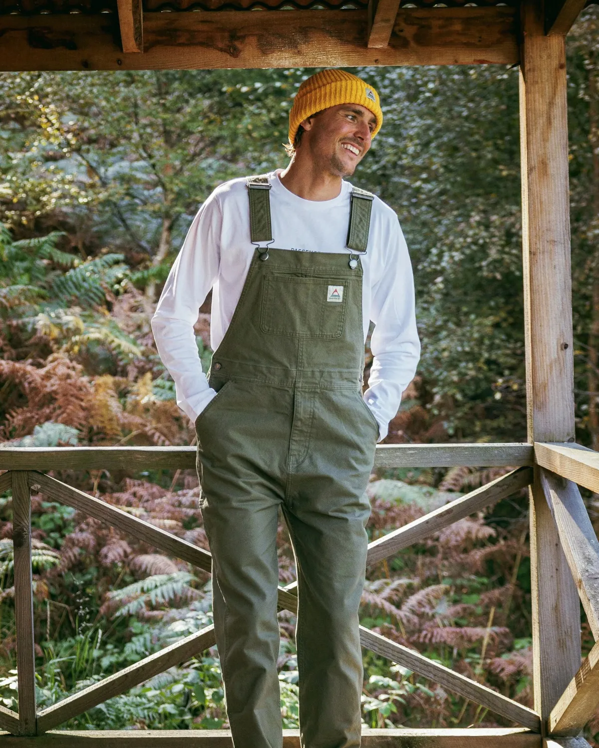 Pants|Passenger Vantage Organic Cotton Overalls - Khaki Green KhakiGreen