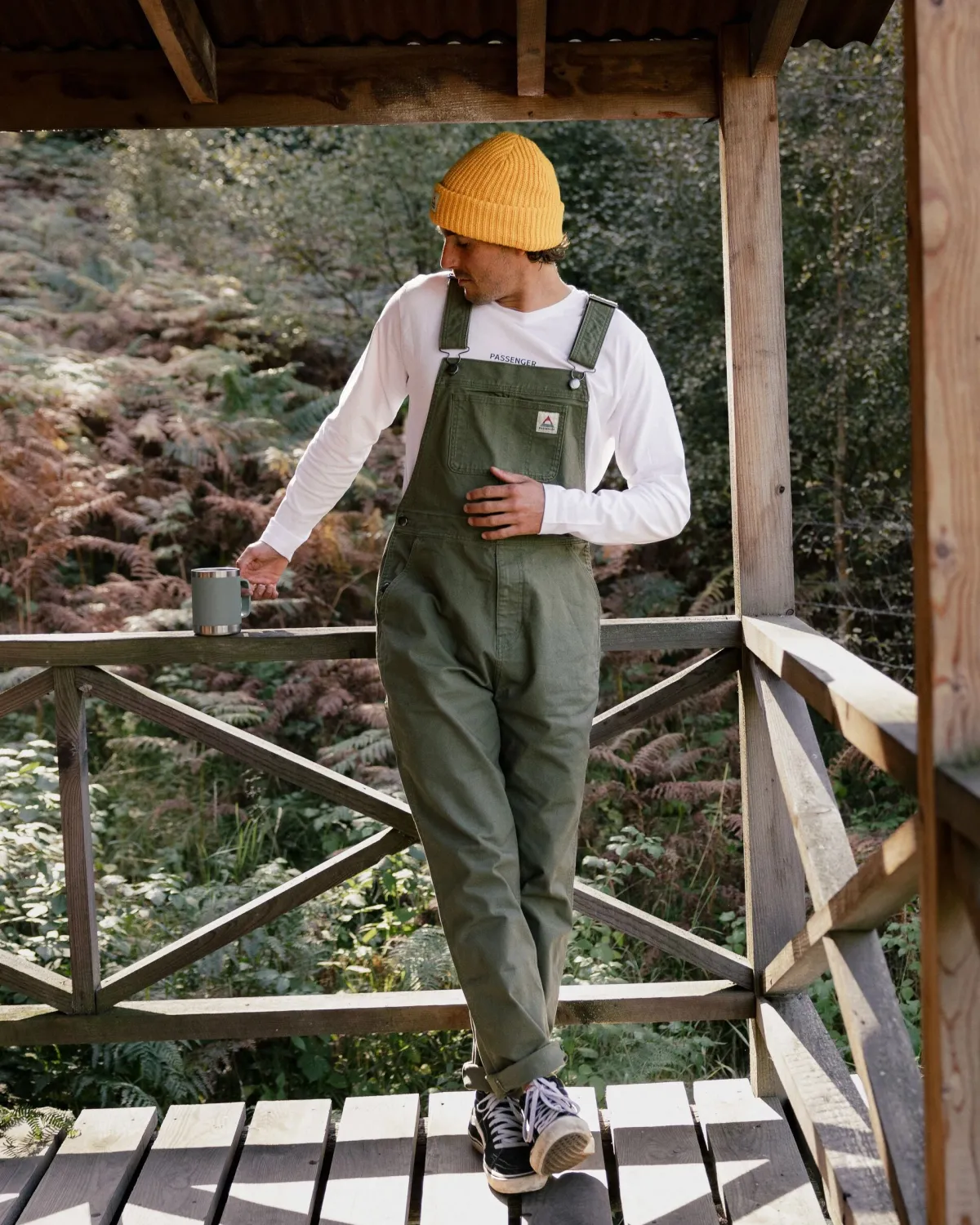 Pants|Passenger Vantage Organic Cotton Overalls - Khaki Green KhakiGreen