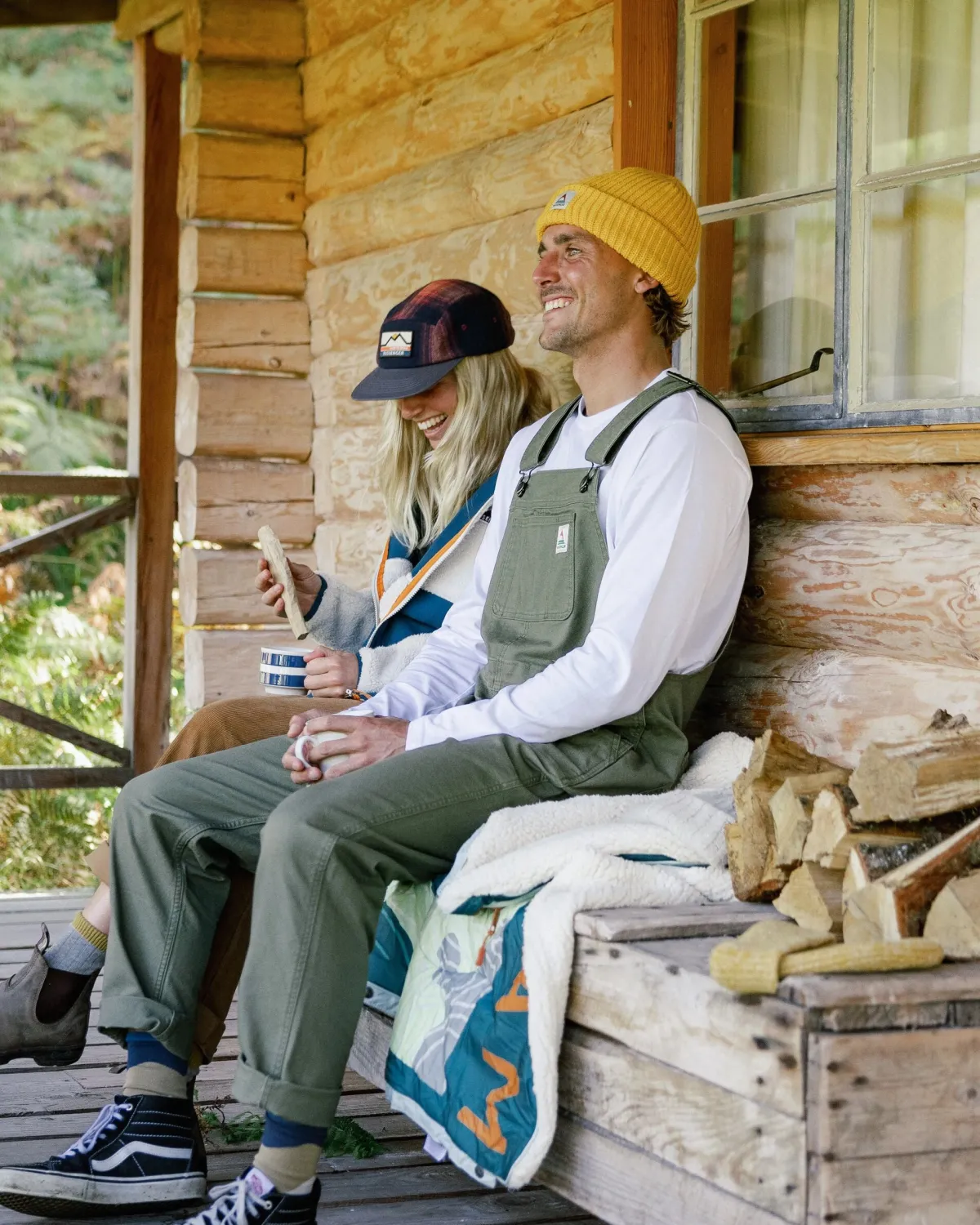 Pants|Passenger Vantage Organic Cotton Overalls - Khaki Green KhakiGreen