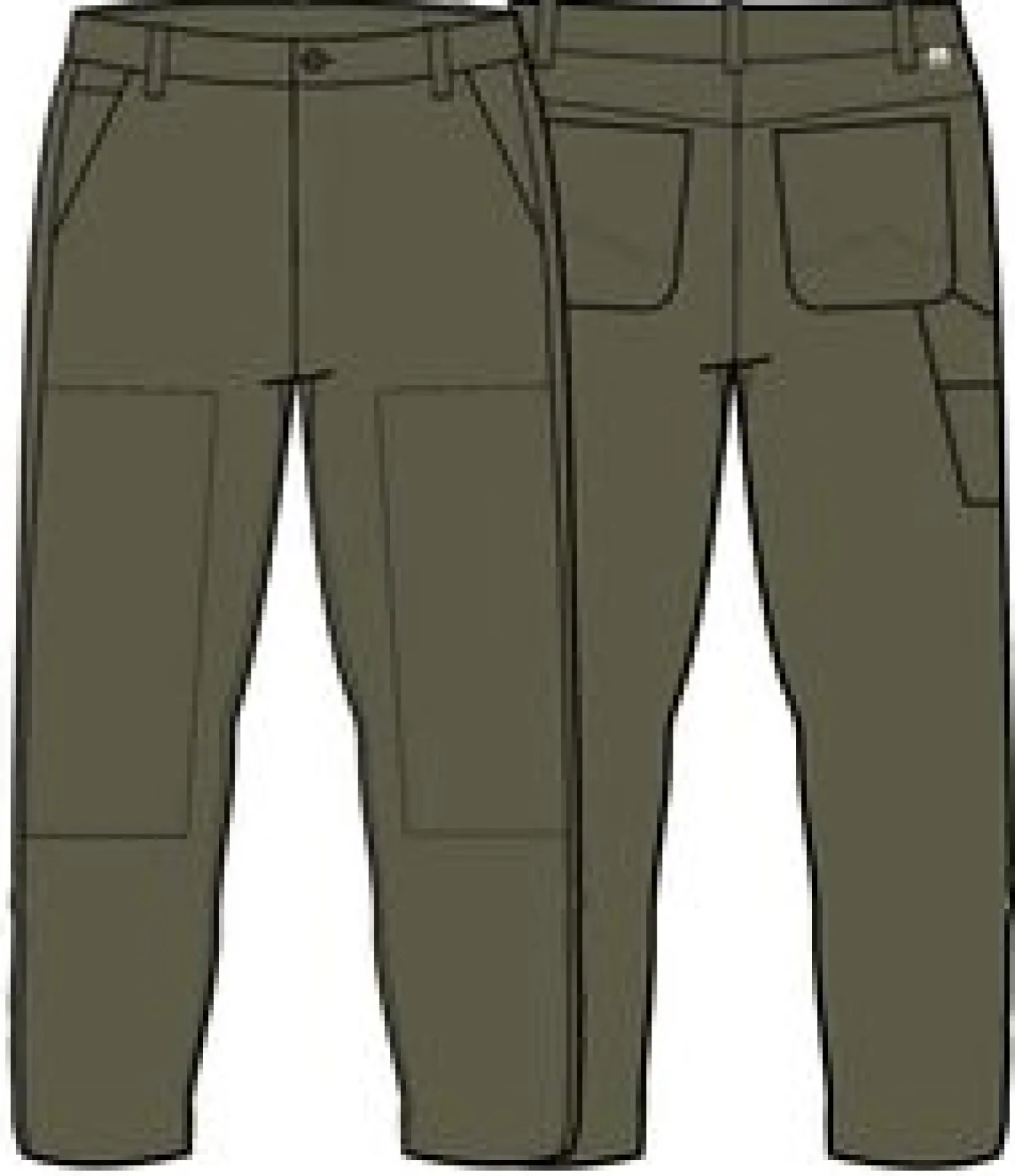 Pants|Passenger Vantage Organic Cotton Pant - Khaki Green KhakiGreen