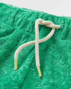 Shorts|Shorts|Passenger Vibes Toweling Shorts - Green Spruce GreenSpruce