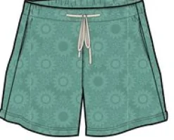 Shorts|Shorts|Passenger Vibes Toweling Shorts - Green Spruce GreenSpruce