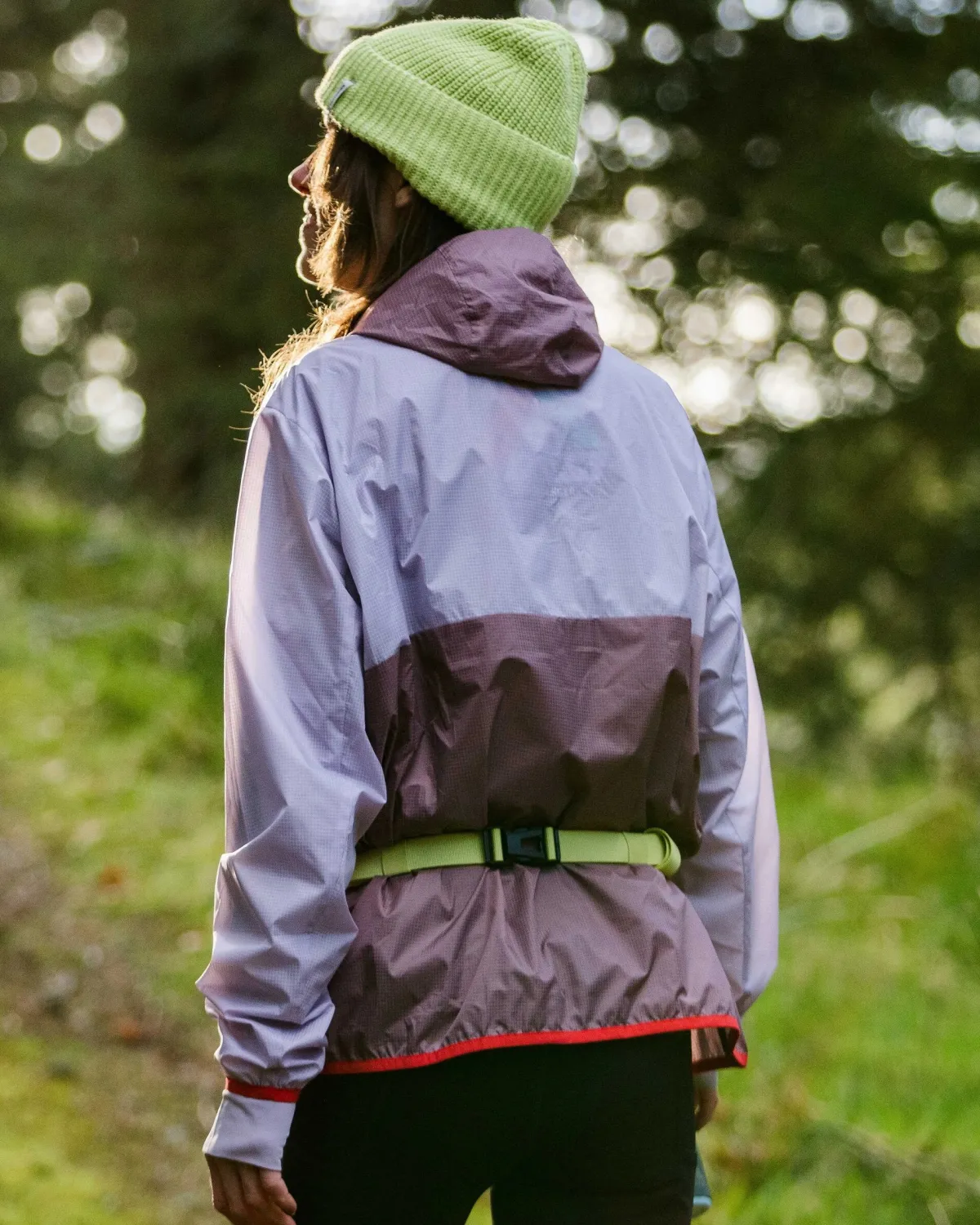 Jackets|Outdoor Active|Passenger Viento Recycled Windshell Pullover - Lilac Mist/Grape LilacMist/Grape