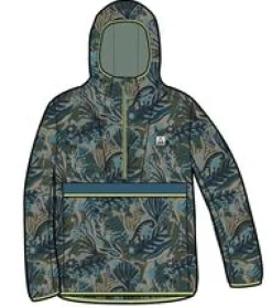 Outdoor Active|Jackets|Passenger Viento Recycled Windshell Anorak - Abstract Seaweed Pistachio AbstractSeaweedPistachio