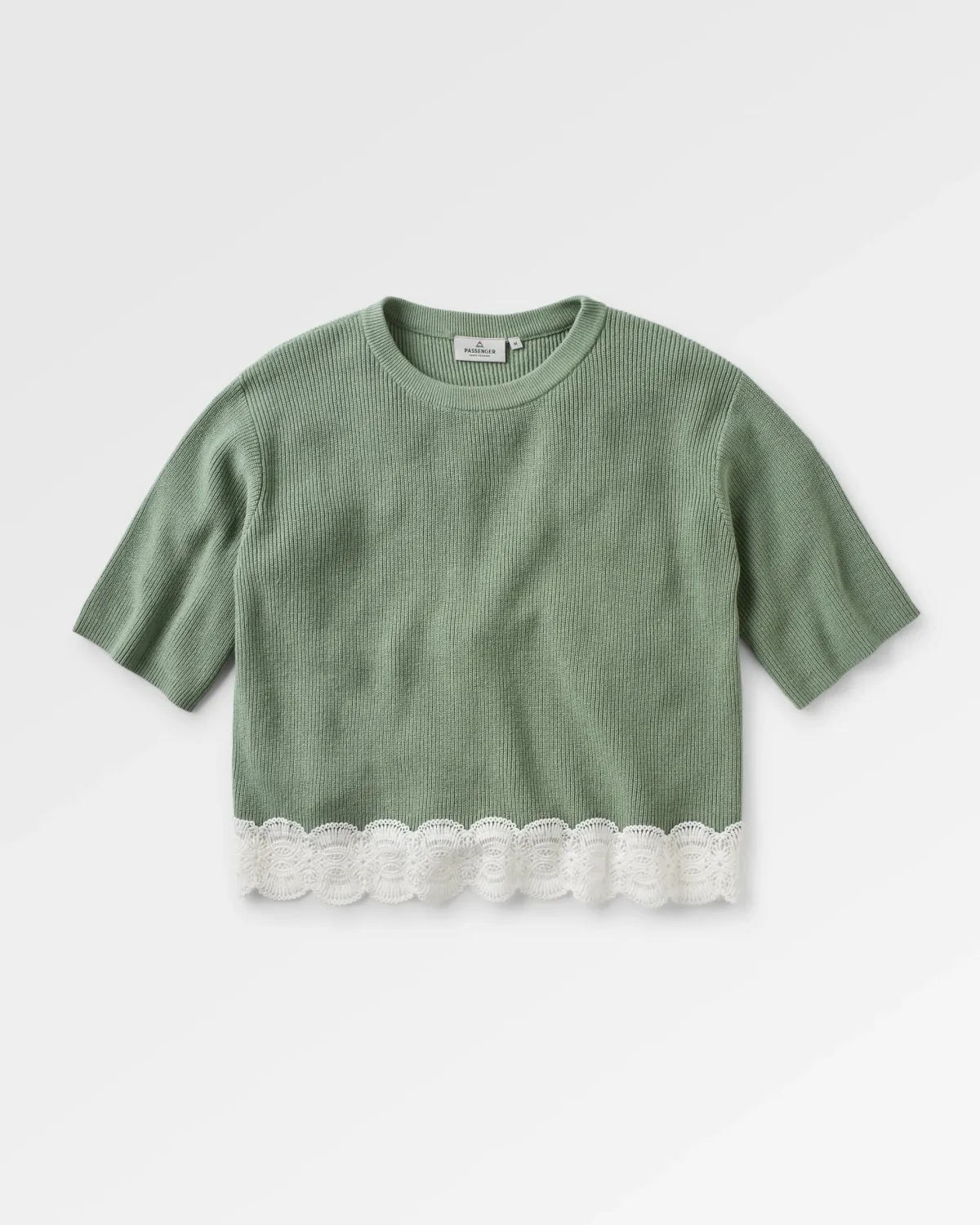 Knitwear|Passenger Vintage Organic Knitted Sweater - Pistachio