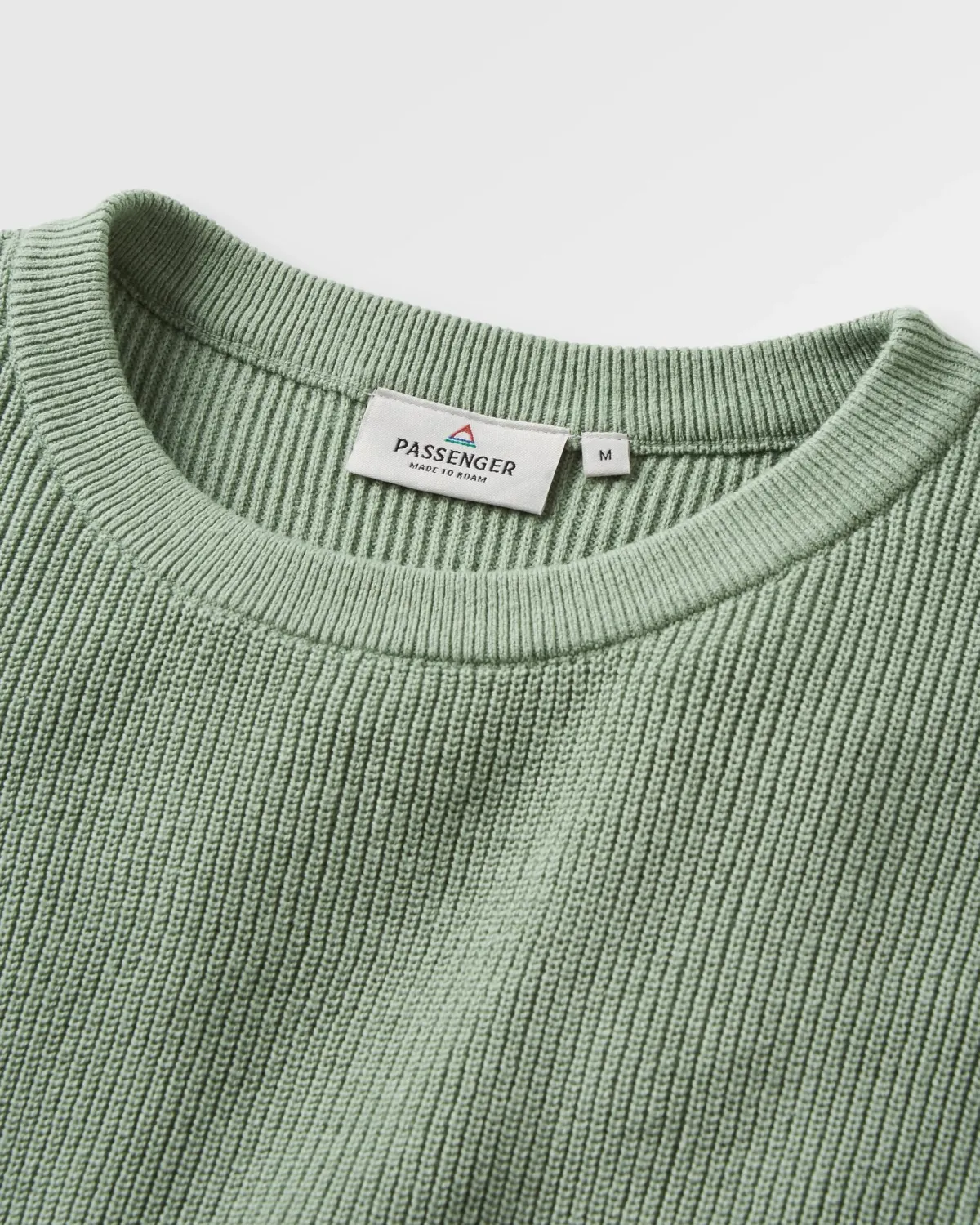 Knitwear|Passenger Vintage Organic Knitted Sweater - Pistachio