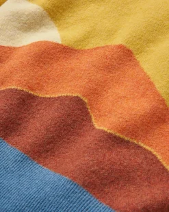 Knitwear|Sweaters|Passenger Vista Recycled Knitted Sweater - Amber Gold AmberGold