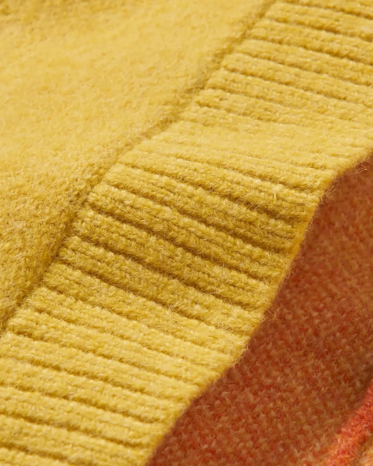 Knitwear|Sweaters|Passenger Vista Recycled Knitted Sweater - Amber Gold AmberGold