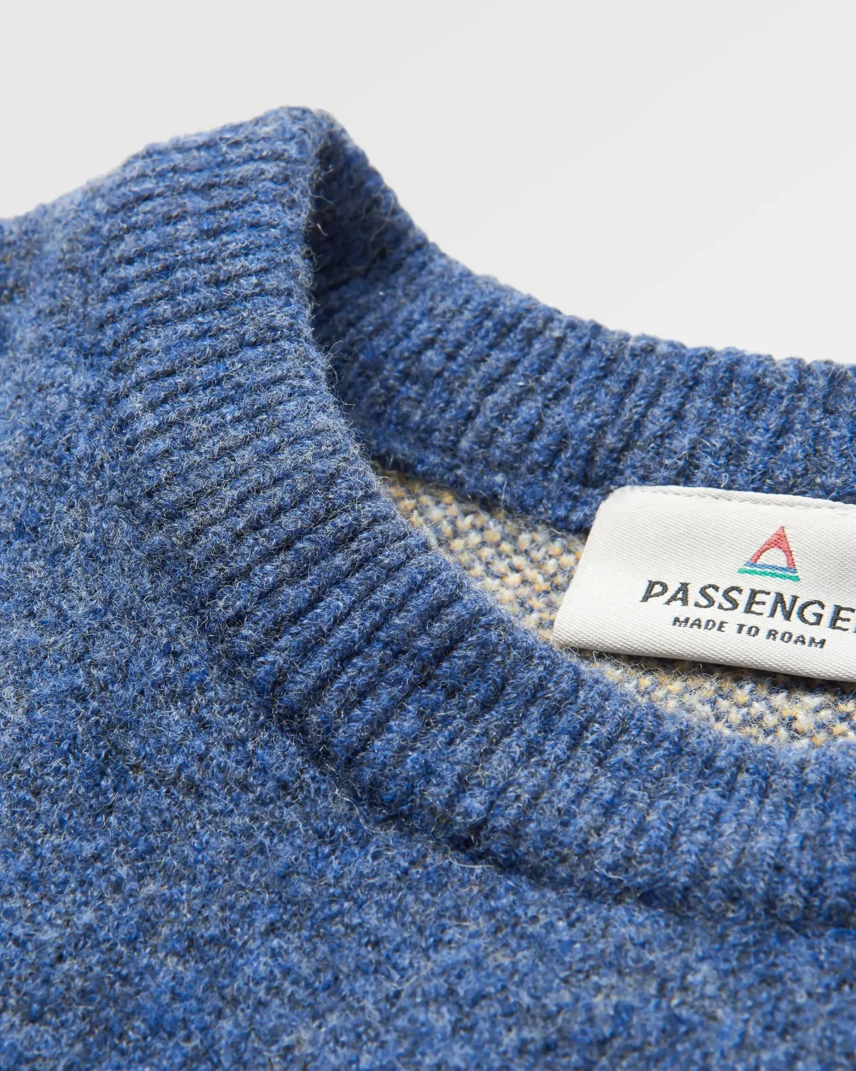 Knitwear|Sweaters|Passenger Vista Recycled Knitted Sweater - Dark Denim DarkDenim