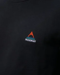 Hoodies & Sweatshirts|Sweatshirts|Passenger Vita Organic Cotton Long Sleeve Sweatshirt - Black