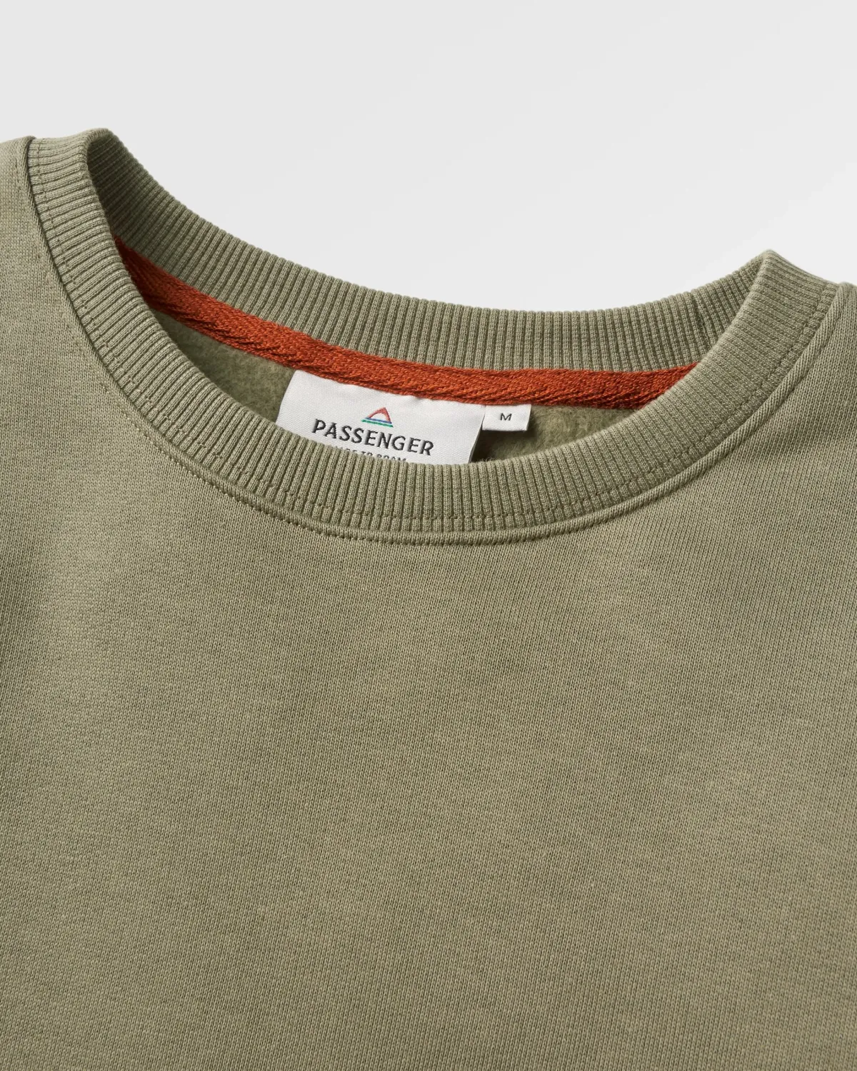 Sweatshirts|Hoodies & Sweatshirts|Passenger Vita Organic Cotton Sweatshirt - Dusty Olive DustyOlive
