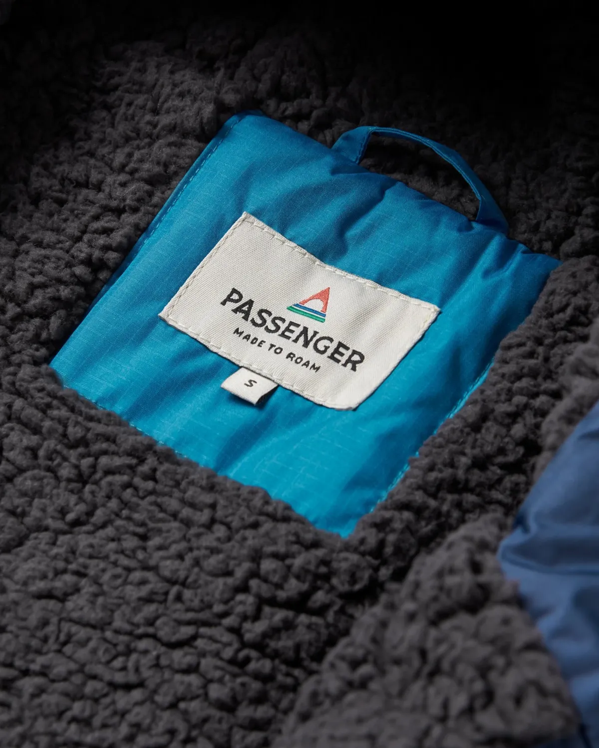 Surf Accessories|Surf Accessories|Passenger Waves Recycled Sherpa Lined Changing Robe - Rich Navy RichNavy
