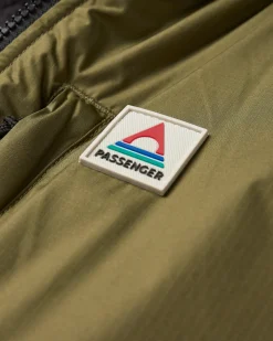 Changing Robes & Surf Ponchos|Changing Robes & Surf Ponchos|Passenger Waves Recycled Sherpa Lined Changing Robe - Khaki Green KhakiGreen