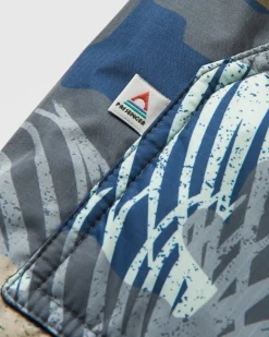 Changing Robes & Surf Ponchos|Changing Robes & Surf Ponchos|Passenger Waves Recycled Sherpa Lined Changing Robe - Palm Camo Apricot PalmCamoApricot