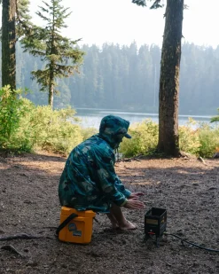Changing Robes & Surf Ponchos|Changing Robes & Surf Ponchos|Passenger Waves Recycled Sherpa Lined Changing Robe - Alpine Camo Rain Forest AlpineCamoRainForest