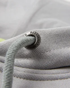 Hoodies|Passenger Waves u0026 Trees Organic Cotton Hoodie - Steel Gray SteelGray