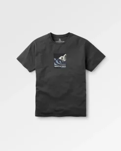 T-Shirts & Tank Tops|Passenger Waves u0026 Trees Organic Cotton T-Shirt - Charcoal