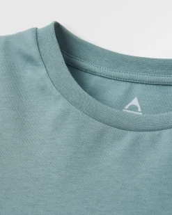 T-Shirts & Tank Tops|Passenger Waves u0026 Trees Organic Cotton Long Sleeve T-Shirt - Stormy Sea StormySea