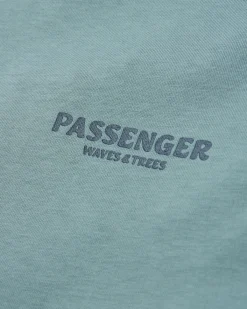 T-Shirts & Tank Tops|Passenger Waves u0026 Trees Organic Cotton Long Sleeve T-Shirt - Stormy Sea StormySea