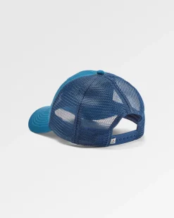 Hats & Caps|Passenger Waves u0026 Trees Organic Cotton Trucker Hat - Tidal Blue TidalBlue