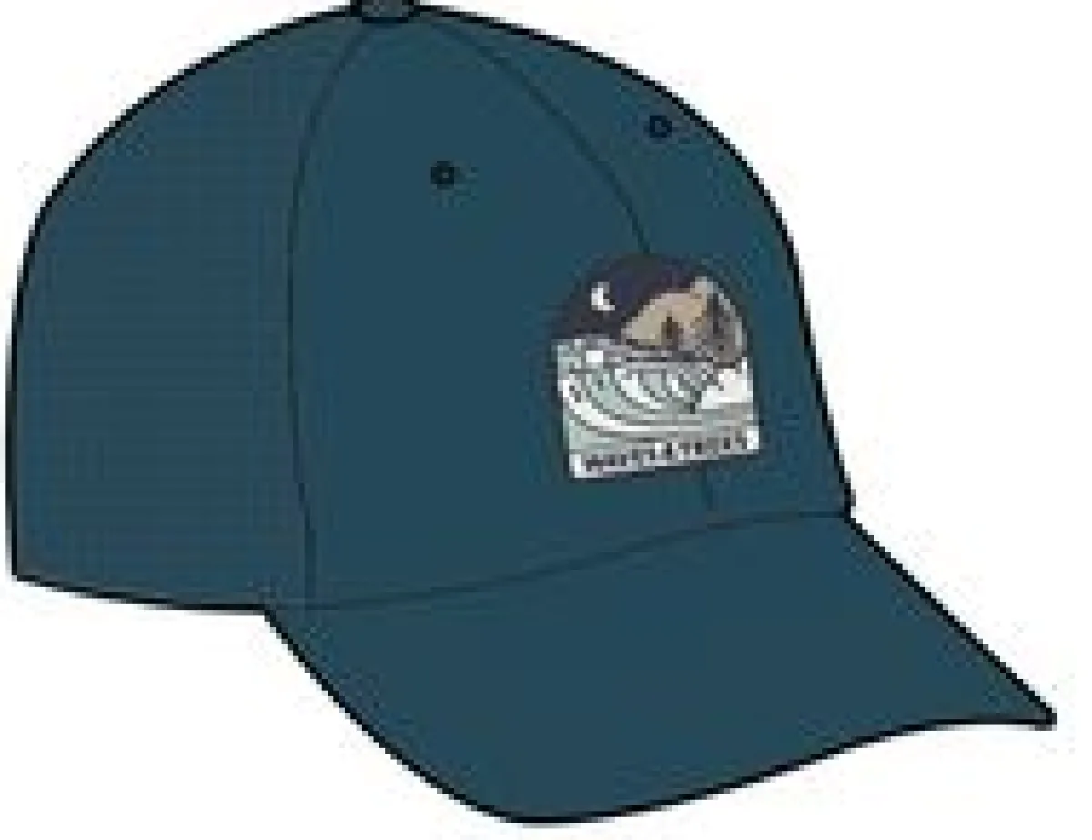 Hats & Caps|Passenger Waves u0026 Trees Organic Cotton Trucker Hat - Tidal Blue TidalBlue