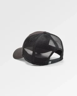 Hats & Caps|Passenger Waves u0026 Trees Organic Cotton Trucker Hat - Charcoal