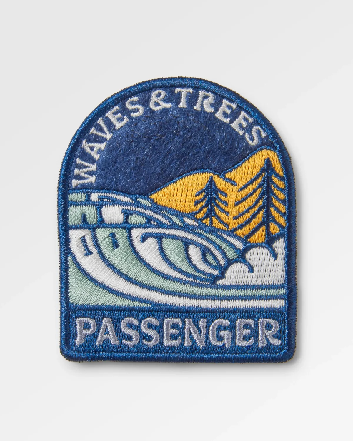 Backpacks & Bags|Passenger Waves u0026 Trees Patch - Dark Denim DarkDenim