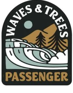 Backpacks & Bags|Passenger Waves u0026 Trees Patch - Dark Denim DarkDenim