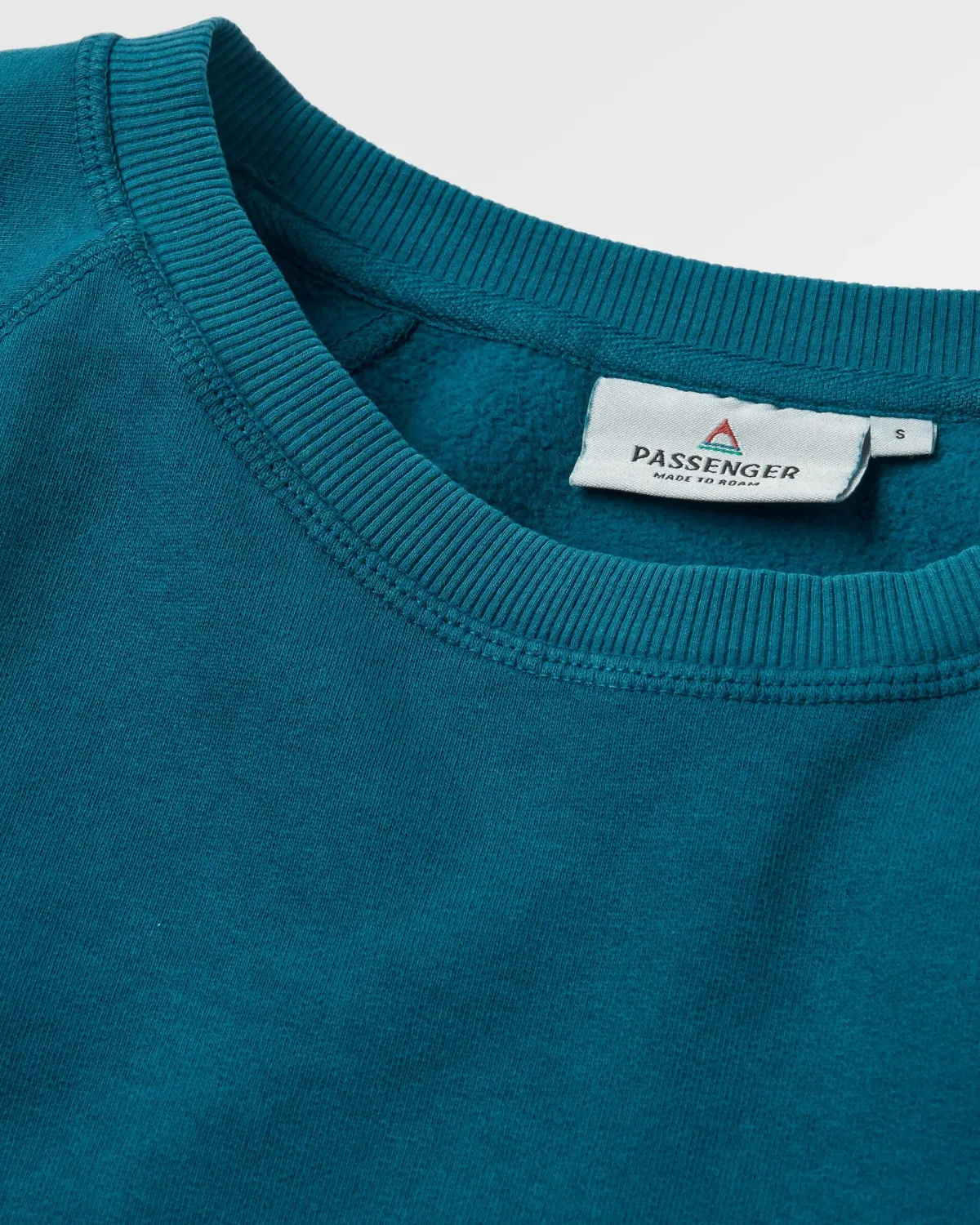 Sweatshirts|Hoodies & Sweatshirts|Passenger Waves u0026 Trees Recycled Cotton Long Sleeve Sweatshirt - Tidal Blue TidalBlue