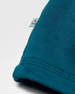 Sweatshirts|Hoodies & Sweatshirts|Passenger Waves u0026 Trees Recycled Cotton Long Sleeve Sweatshirt - Tidal Blue TidalBlue
