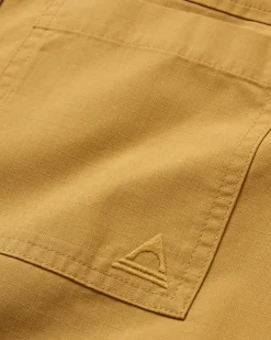 Shirts|Passenger Way Ripstop Short Sleeve Shirt - Mustard Gold MustardGold