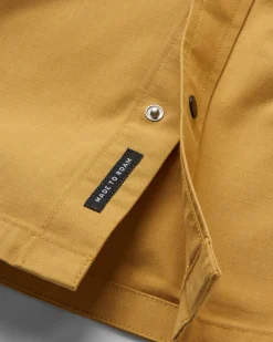 Shirts|Passenger Way Ripstop Short Sleeve Shirt - Mustard Gold MustardGold