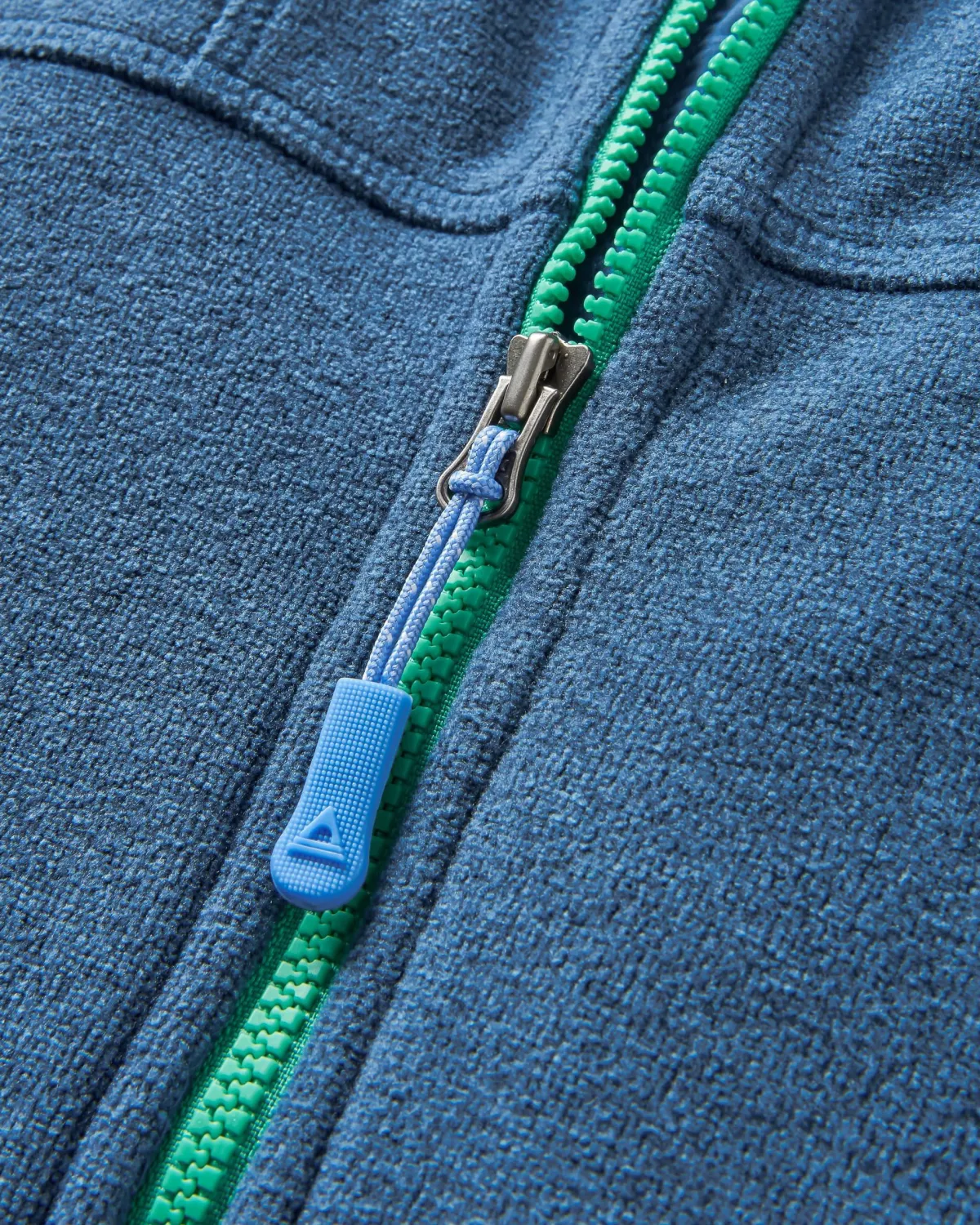 Hoodies|Tops|Passenger Women's Crest Recycled Polartec Fleece Hoodie - Dark Denim Marl DarkDenimMarl