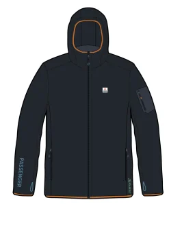 Fleece|Hoodies|Passenger Women's Wintergreen Recycled Polartec® Fleece Hoodie - Black