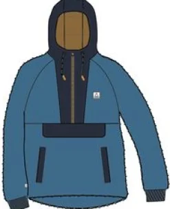 Fleece|Fleece|Passenger Woodland Recycled Polar-lined Sherpa Fleece - Blue Steel BlueSteel