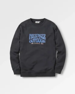 Sweatshirts|Hoodies & Sweatshirts|Passenger Yuca Organic Cotton Long Sleeve Sweatshirt - Black