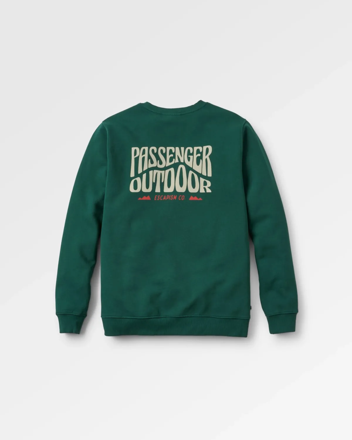 Sweatshirts|Hoodies & Sweatshirts|Passenger Yuca Recycled Cotton Long Sleeve Sweatshirt - Rain Forest RainForest