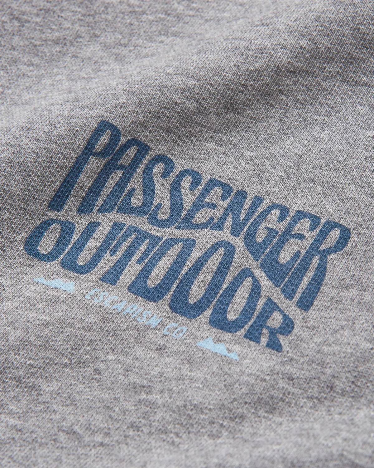 Sweatshirts|Hoodies & Sweatshirts|Passenger Yuca Recycled Cotton Long Sleeve Sweatshirt - Dark Grey Marl DarkGreyMarl