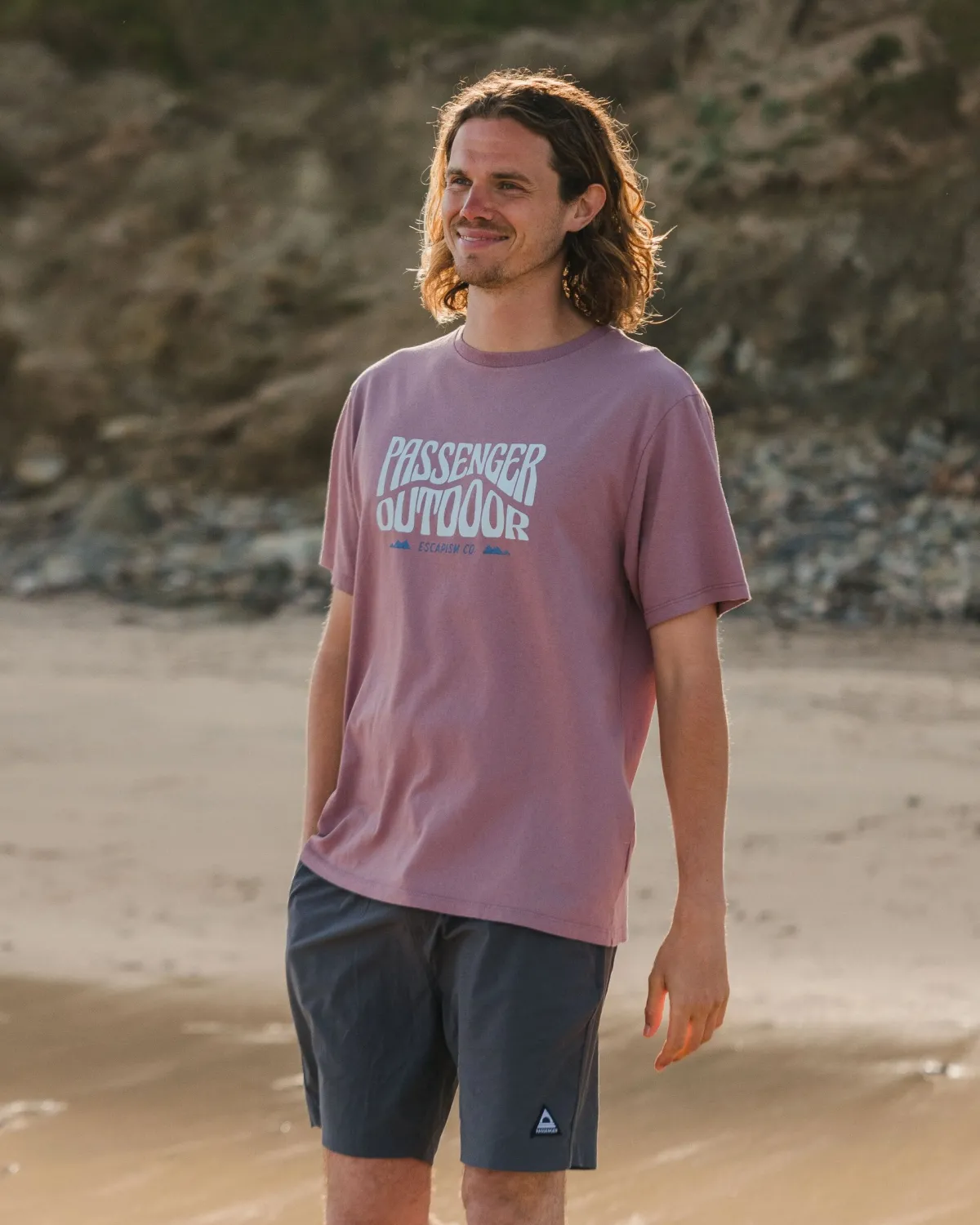 T-Shirts & Tank Tops|Passenger Yuca Recycled Cotton T-Shirt - Grape