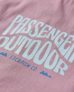 T-Shirts & Tank Tops|Passenger Yuca Recycled Cotton T-Shirt - Grape