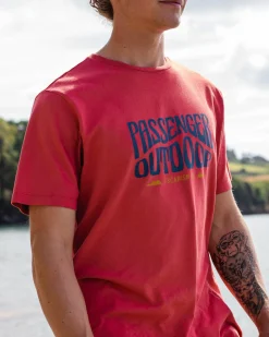 T-Shirts & Tank Tops|Passenger Yuca Recycled Cotton T-Shirt - Mineral Red MineralRed