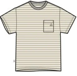 T-Shirts & Tank Tops|T-Shirts & Tank Tops|Passenger Zen Recycled Relaxed Fit T-Shirt - Apple Green Stripe AppleGreenStripe