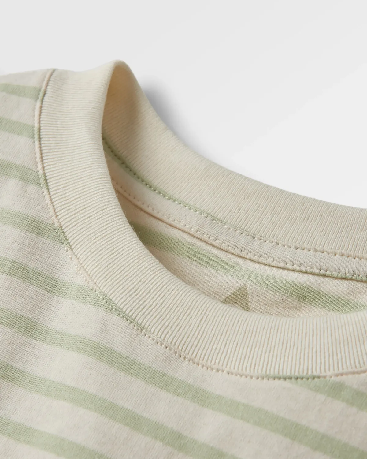 T-Shirts & Tank Tops|T-Shirts & Tank Tops|Passenger Zen Recycled Relaxed Fit T-Shirt - Apple Green Stripe AppleGreenStripe